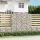 2 db íves horganyzott vas gabion kosár 200 x 30 x 200/220 cm