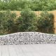 3 db íves horganyzott vas gabion kosár 400x30x40/60 cm