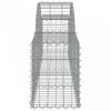 3 db íves horganyzott vas gabion kosár 200x30x40/60 cm