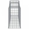 3 db íves horganyzott vas gabion kosár 300x50x80/100 cm