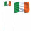 Alumínium ír zászló és rúd 6,23 m