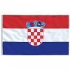 Alumínium horvát zászló és rúd 6,23 m