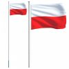 Alumínium lengyel zászló és rúd 6,23 m