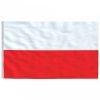 Alumínium lengyel zászló és rúd 6,23 m