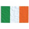 Ír alumínium zászló és rúd 5,55 m