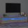 Sonoma-tölgy színű tv-szekrény led-lámpákkal 195x35x40 cm
