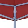 Burgundi vörös tető partisátorhoz 6 x 3 m 270 g/m²