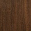 5 részes barna tölgy színű szerelt fa tv-szekrényszett