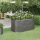 Szürke porszórt acél kerti magaságyás 152x80x68 cm