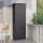 Fekete polyrattan kerti tárolószekrény 59 x 40 x 180 cm