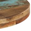 Kerek tömör újrahasznosított fa bisztróasztal ø50 x 75 cm