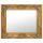 Aranyszínű barokk stílusú fali tükör 50 x 40 cm