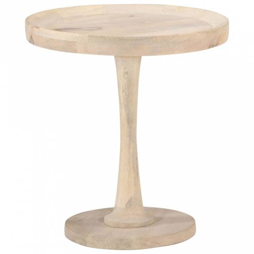 Tömör mangófa kisasztal Ø50 x 55 cm