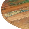 Tömör újrahasznosított fa kisasztal 48 x 48 x 56 cm