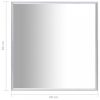 Ezüstszínű tükör 60 x 60 cm
