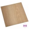 55 db barna öntapadó pvc padlólap 5,11 m²