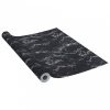 Fekete kőmintás öntapadó PVC bútorfólia 500 x 90 cm