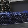 Kék kültéri hálós karácsonyi világítás 306 LED 3 x 3 m