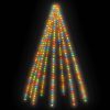 Karácsonyfa-fényfüzér 400 színes LED-del 400 cm