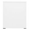 Fehér acél irattartó szekrény 46 x 62 x 72,5 cm