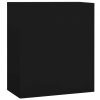 Fekete acél irattartó szekrény 90 x 46 x 103 cm