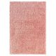 Magas szálú rózsaszín bozontos szőnyeg 160 x 230 cm 50 mm