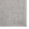 Világosszürke rövid szálú szőnyeg 200 x 290 cm