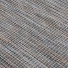 Barna-fekete lapos szövésű kültéri szőnyeg 100 x 200 cm