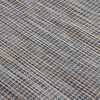 Barna-fekete lapos szövésű kültéri szőnyeg 200 x 280 cm