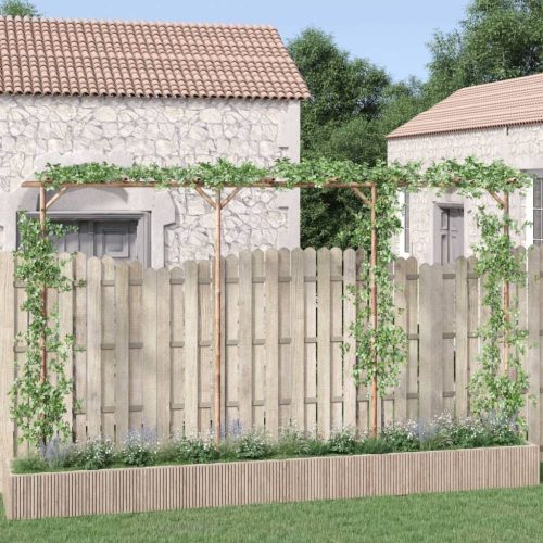 Bambusz pergola 385 x 40 x 205 cm