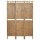 3 paneles bambusz térelválasztó 120 x 180 cm