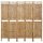 5 paneles bambusz paraván 200 x 180 cm