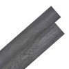 Fekete és fehér öntapadó 2 mm-es pvc padlóburkoló lapok 2,51 m²