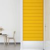 12 db sárga bársony fali panel 90x15 cm 1,62 m²