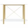 Fehér szerelt fa tálalóasztal 110x38x75 cm