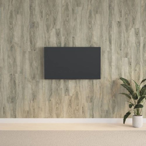 Szürke fa megjelenésű pvc fali panel 2,06 m²