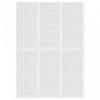 3-paneles fehér japán stílusú összecsukható paraván 120x170 cm