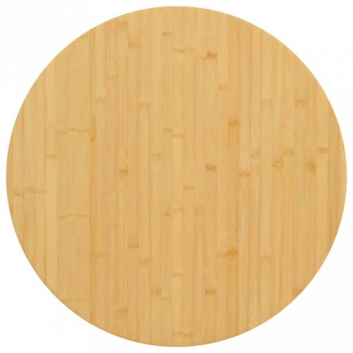 Bambusz asztallap Ø80 x 2,5 cm