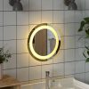 Kerek LED-es fürdőszobai tükör 30 cm