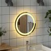 Kerek LED-es fürdőszobai tükör 40 cm
