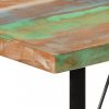 Tömör újrahasznosított fa és vas bárasztal 110 x 55 x 107 cm