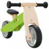 Zöld 2 az 1-ben egyensúlyozó-kerékpár gyerekeknek