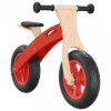 Piros egyensúlyozó-kerékpár gyerekeknek felfújható kerekekkel