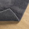 HUARTE antracit rövid szálú puha és mosható szőnyeg 240x340 cm