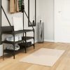 HUARTE bézs rövid szálú puha és mosható szőnyeg 60 x 110 cm