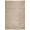 HUARTE homokszínű rövid szálú puha és mosható szőnyeg 120x170cm