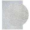 HUARTE szürke rövid szálú puha és mosható szőnyeg 160 x 230 cm