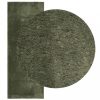 HUARTE erdőzöld rövid szálú puha és mosható szőnyeg 80 x 200 cm