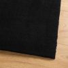 HUARTE fekete rövid szálú puha és mosható szőnyeg 100 x 200 cm