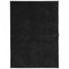 HUARTE fekete rövid szálú puha és mosható szőnyeg 240 x 340 cm